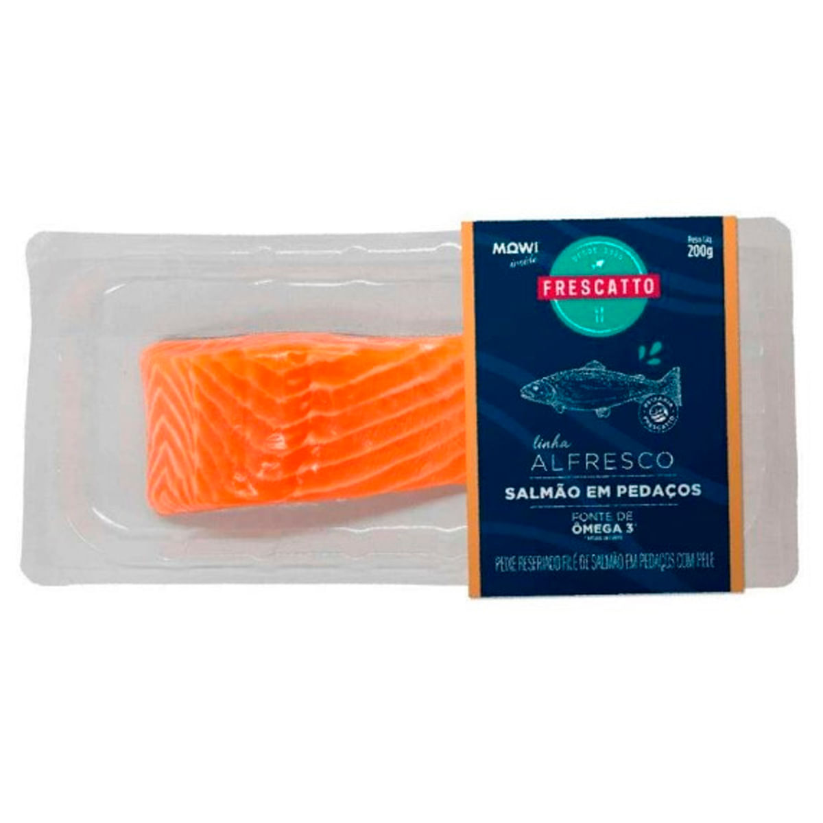 Filé de Salmão em Pedaços Alfresco 200g