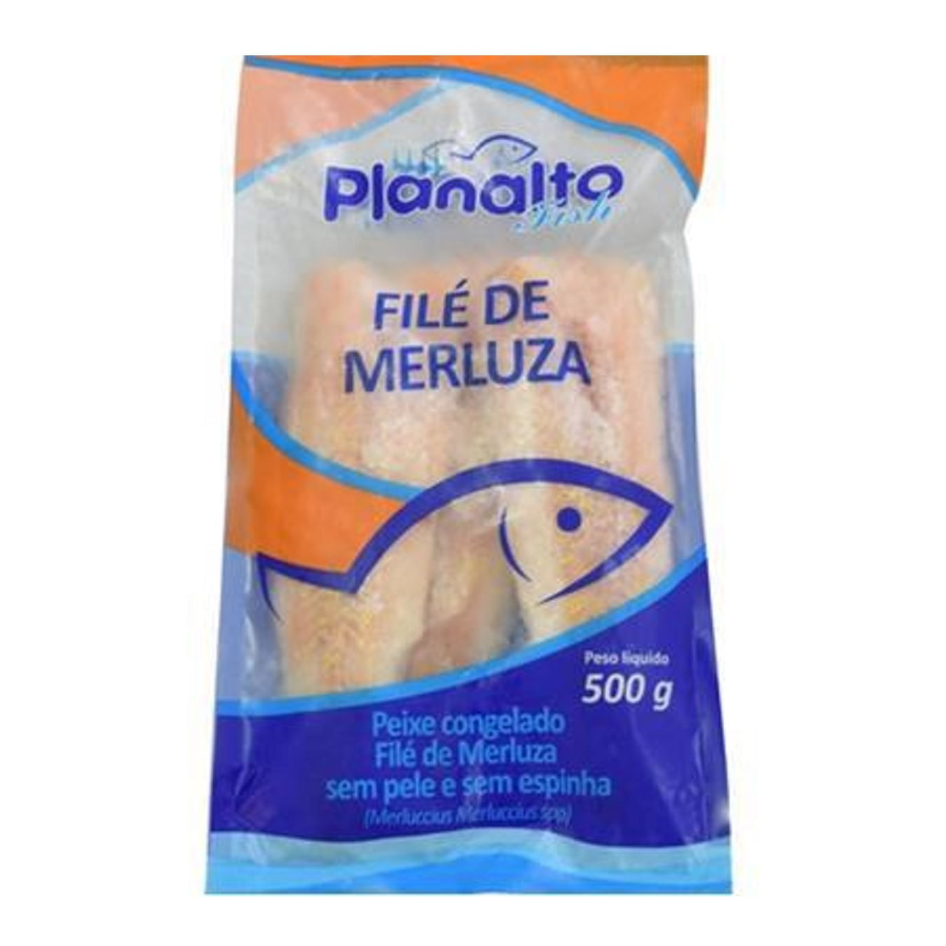 Filé de Merluza Congelado Planalto 500 g