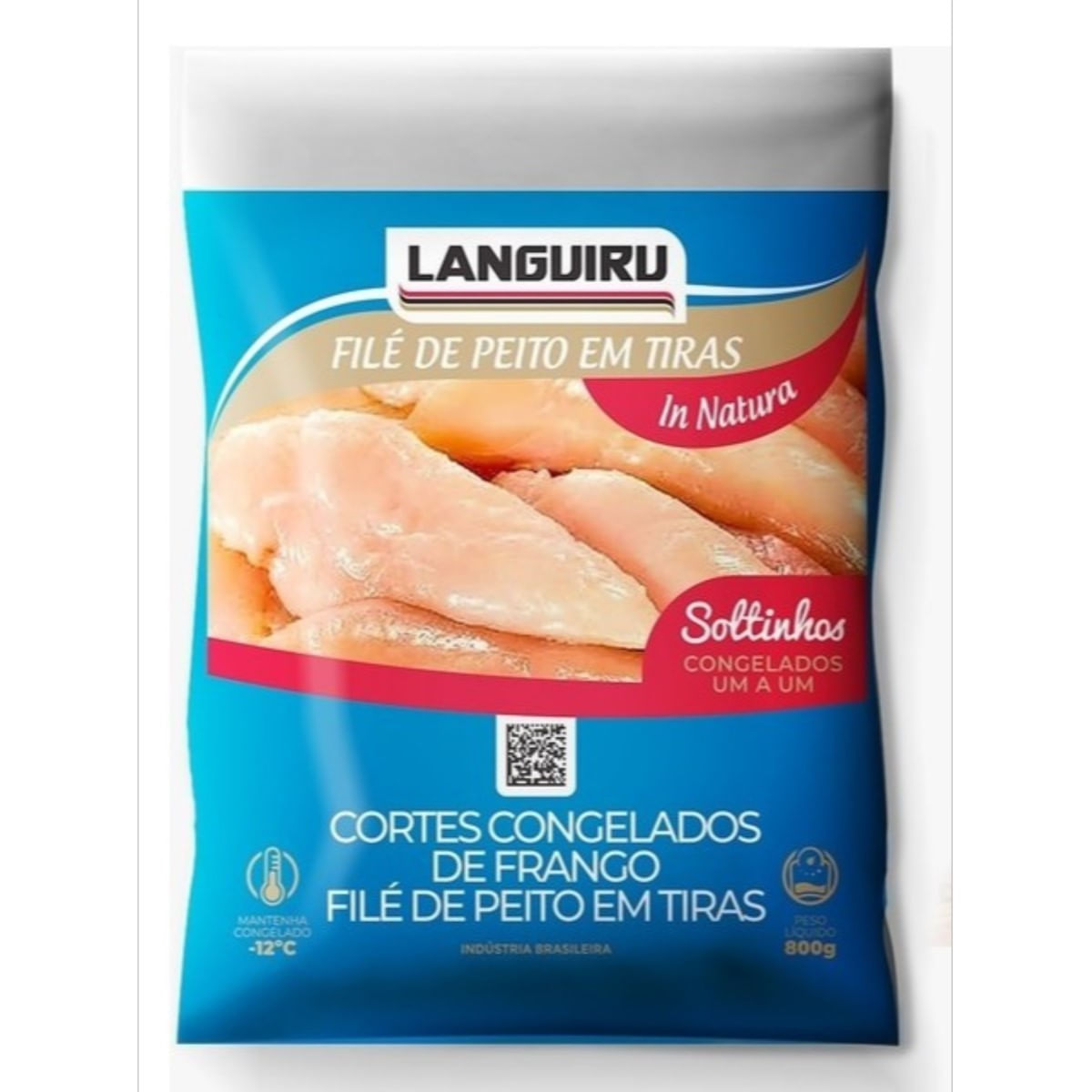 Filé Peito de Frango Congelado Soltinho Languiru 800 g