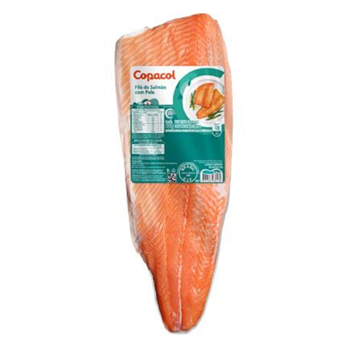 Filé de Salmão Congelado Copacol 800 g