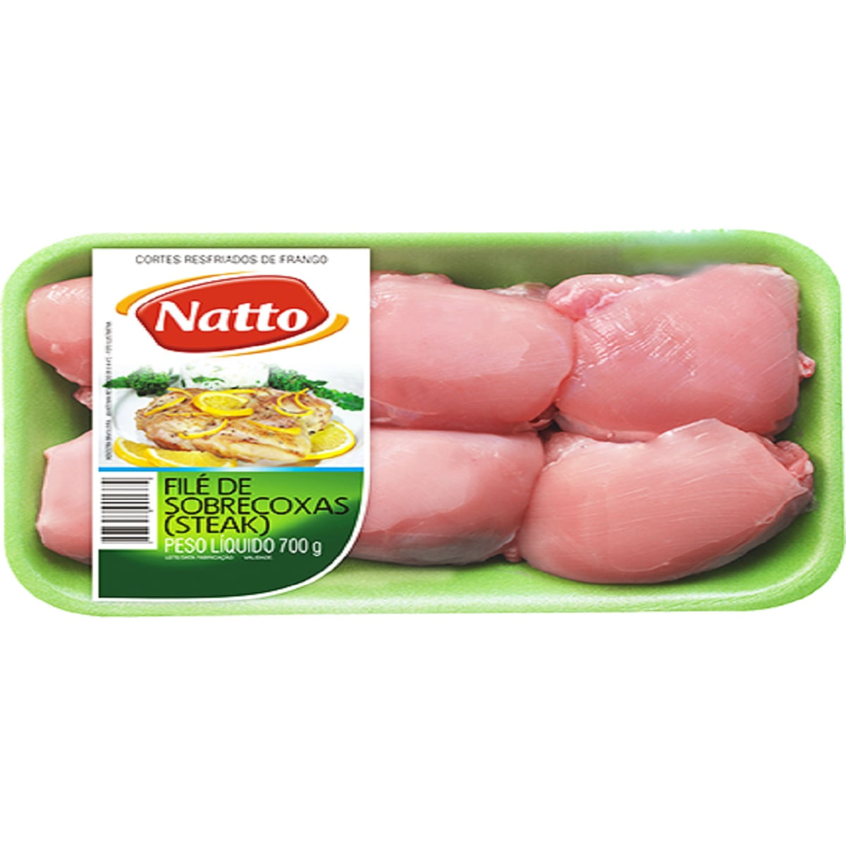 Filé de Sobrecoxa de Frango Resfriado Natto 700 g