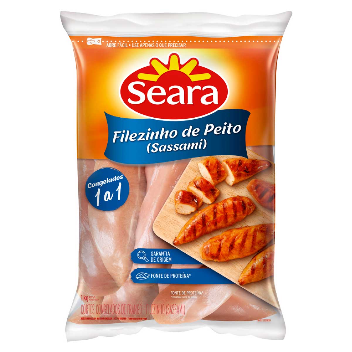 Filezinho de Peito Congelado Seara 1kg