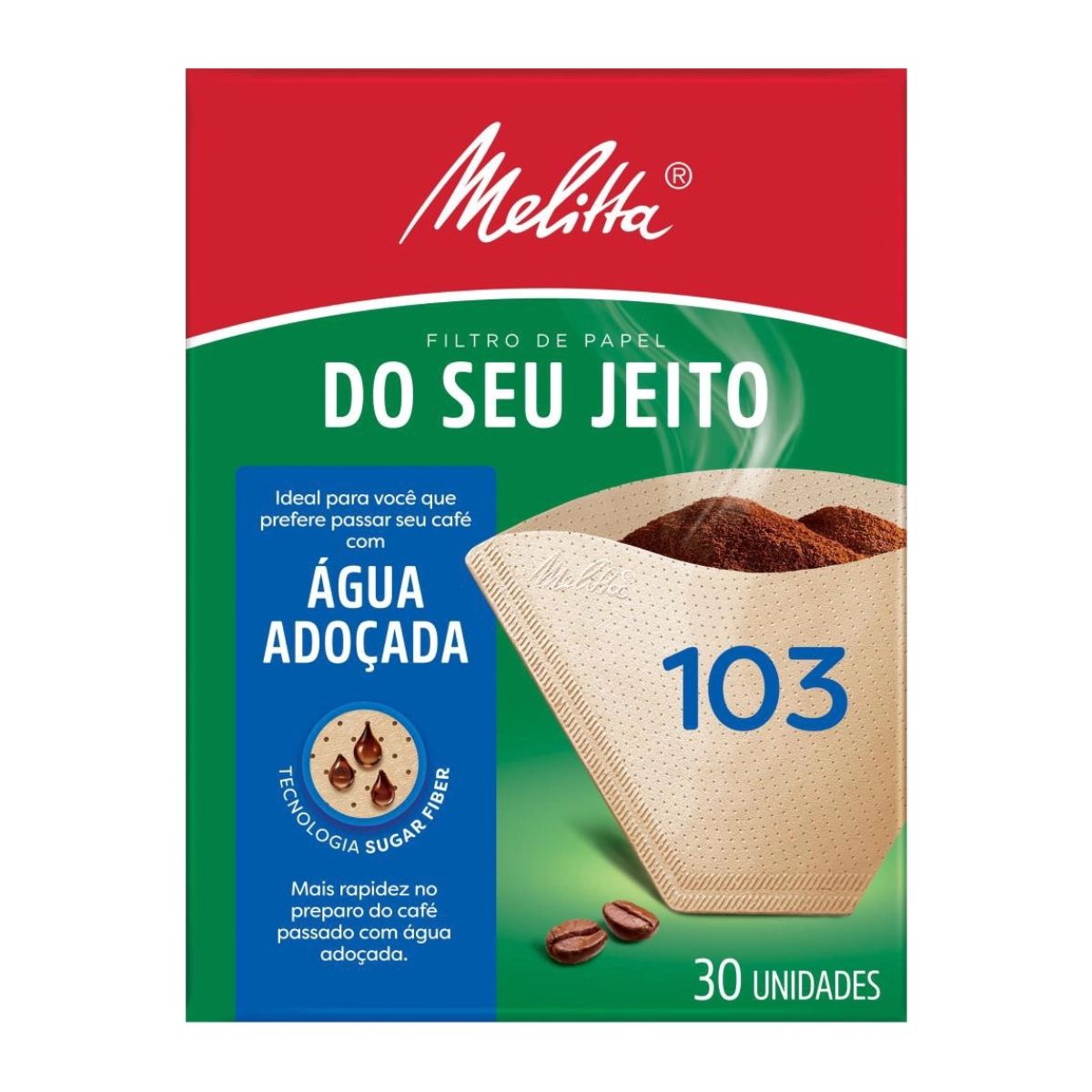 Filtro Papel  Café Melitta 103 30 Unidade