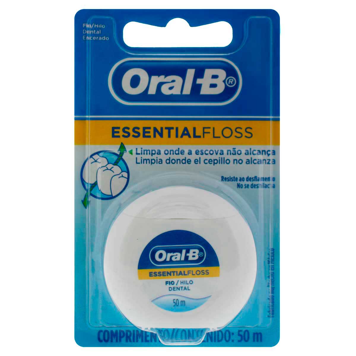 Fio Dental Encerado Oral-B 50 Metros