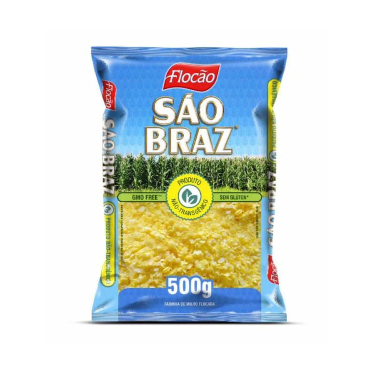 Flocão São Braz Não Transgênico 500 g