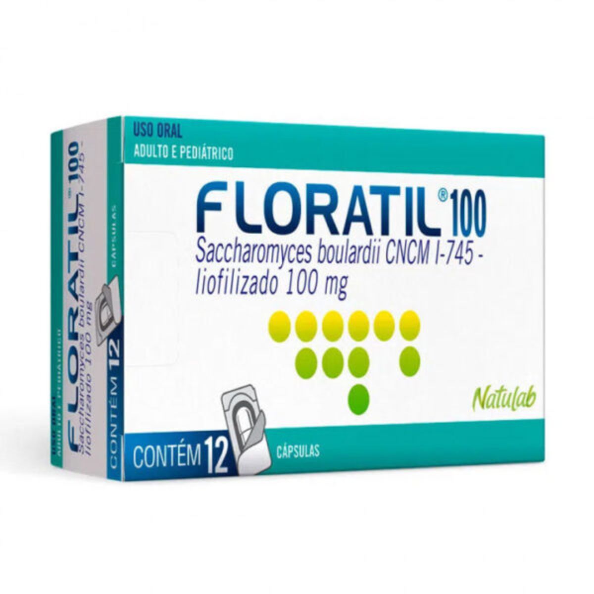 Floratil 12 Cápsulas 100 mg