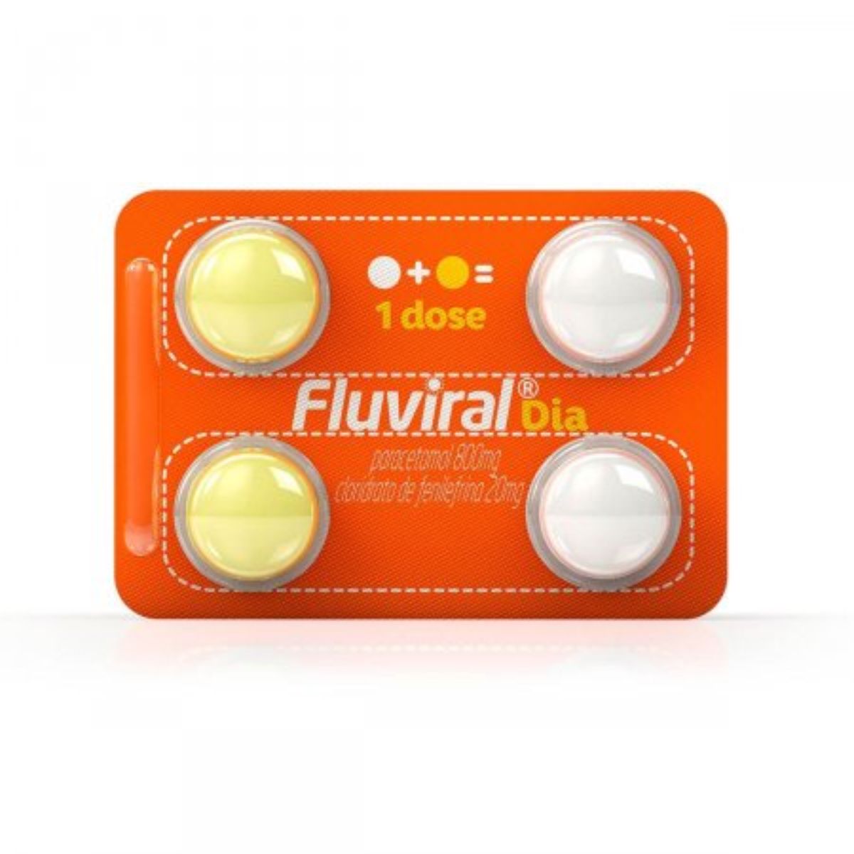 Fluviral Dia Com 4 Comprimidos