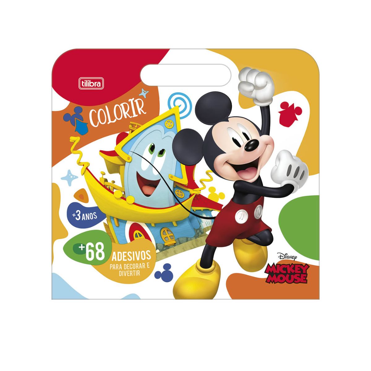 Álbum para Colorir Maleta Tilibra Mickey 8 Folhas