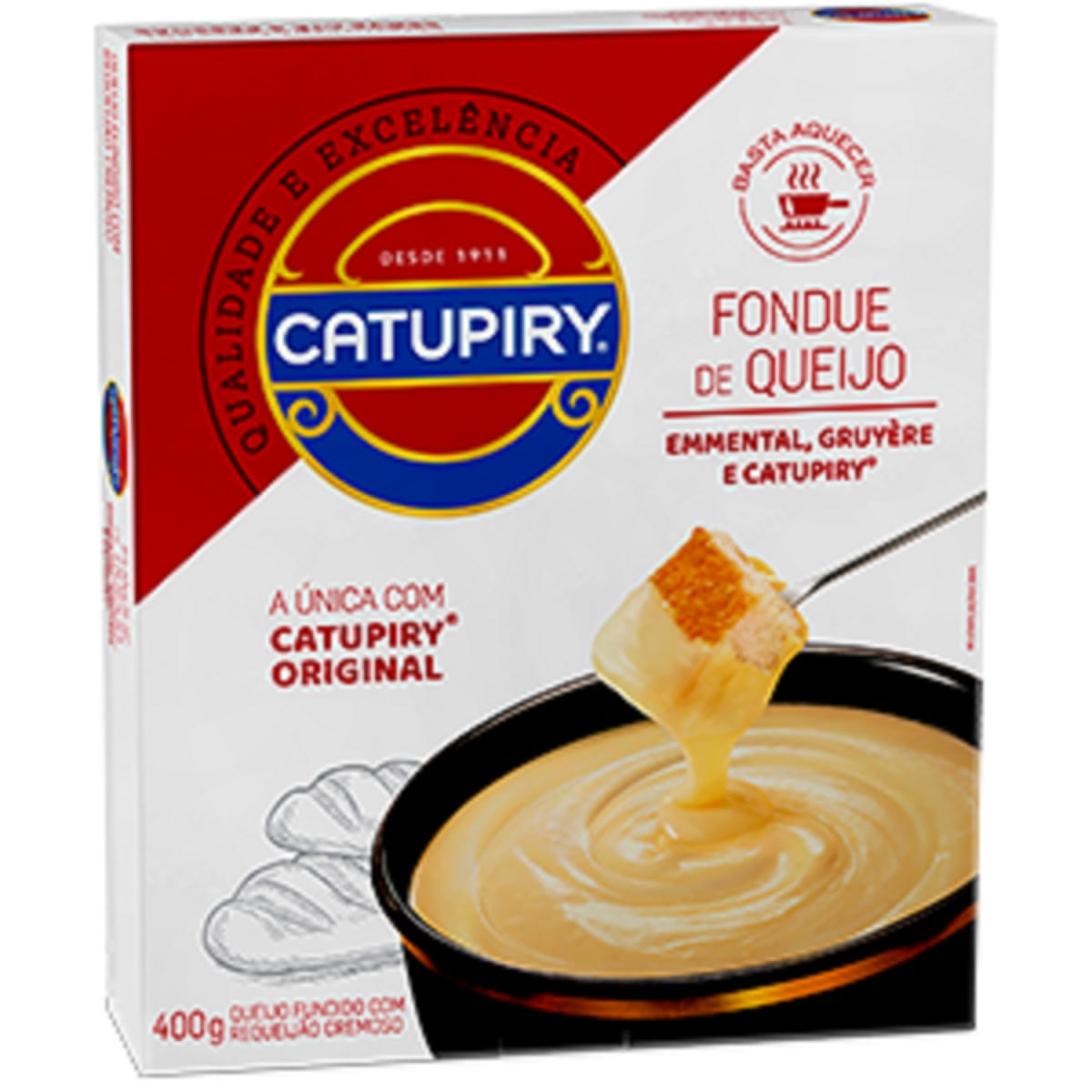 Fondue de Queijo Catupiry 400g