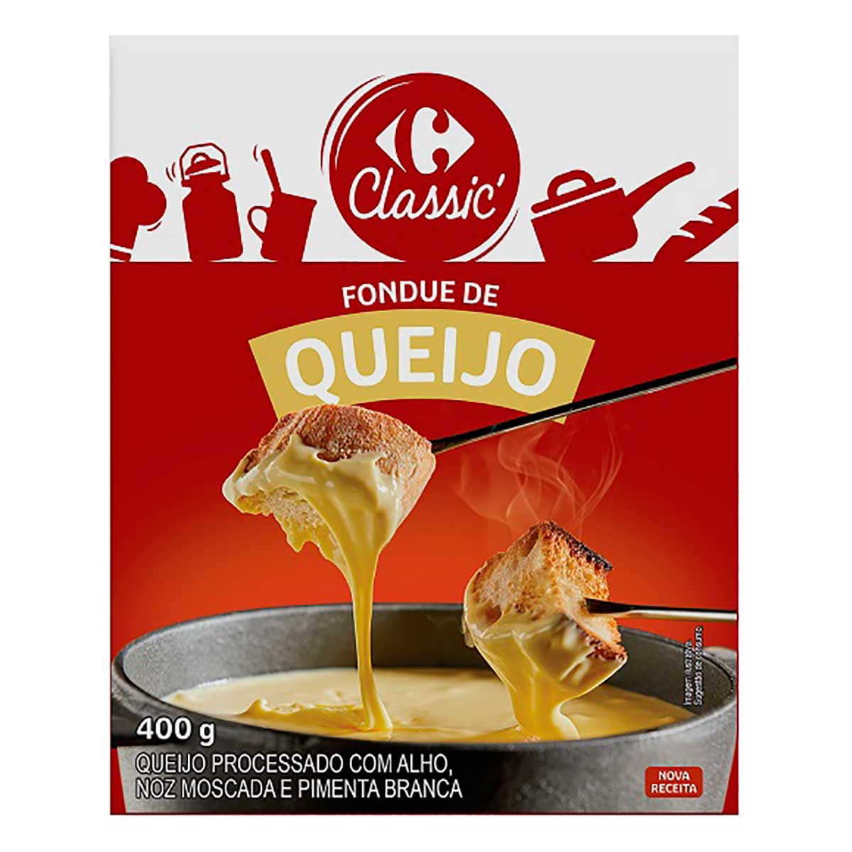 Fondue de Queijo Carrefour Classic 400g