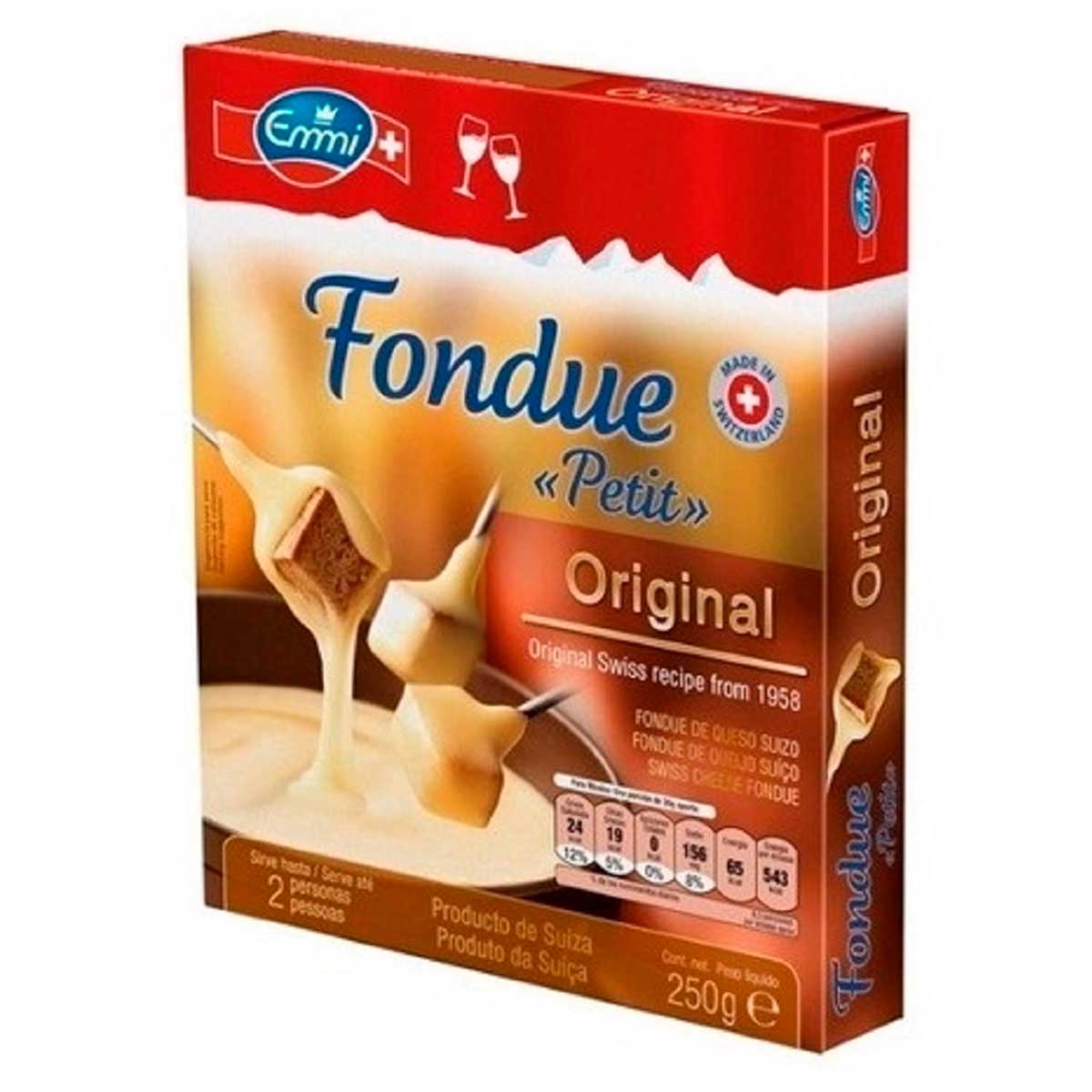 Fondue de Queijo Suiço Emmi 250g