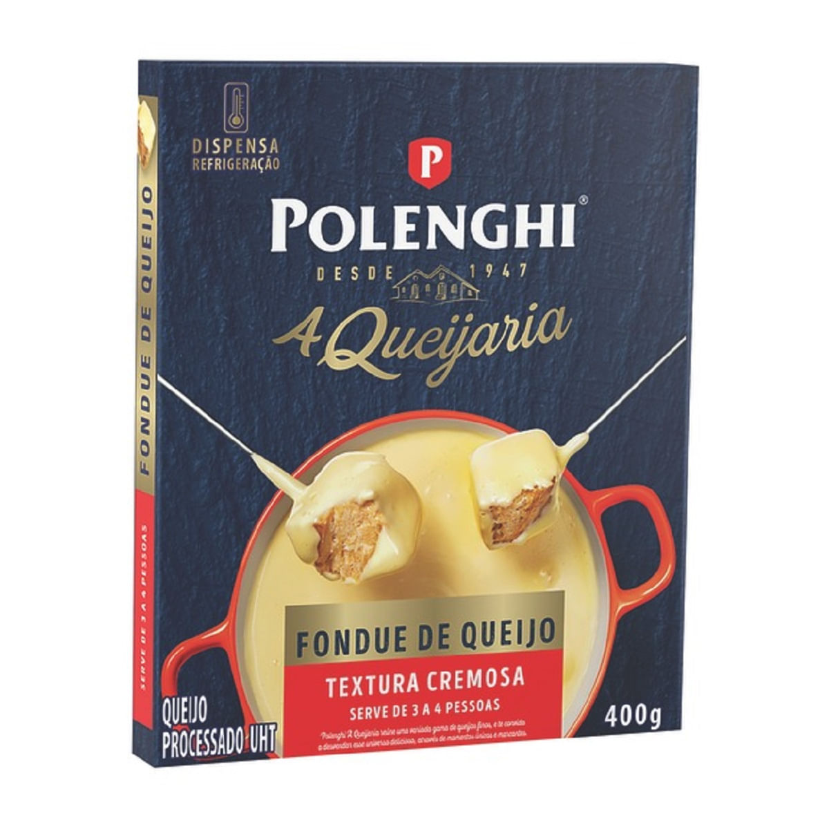 Fondue UHT Polenghi A Queijaria 400g