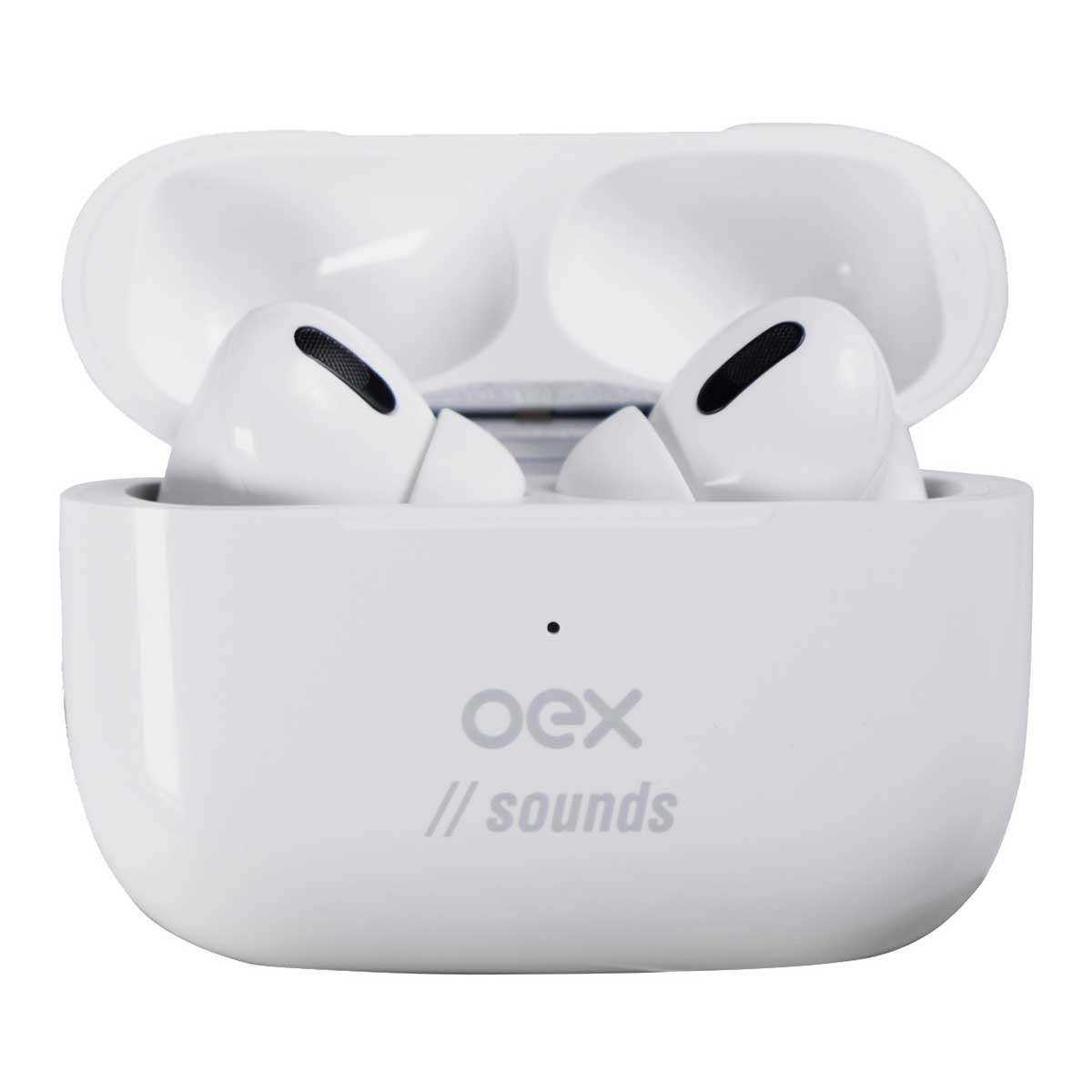 Fone de Ouvido Intra Auricular OEX Sport TWS40 Branco