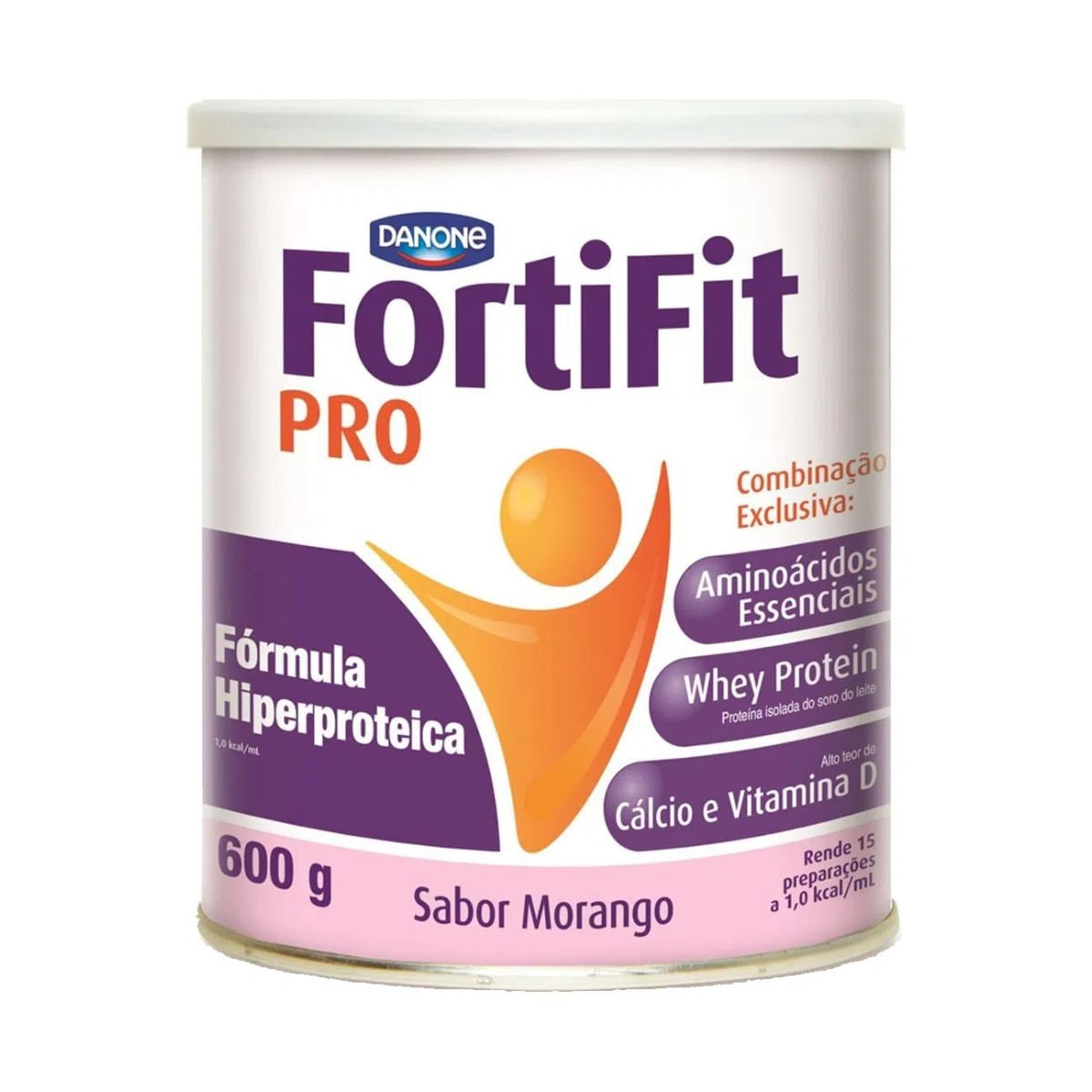 Suplemento Alimentar Fortifit Morango Nestle 600gr