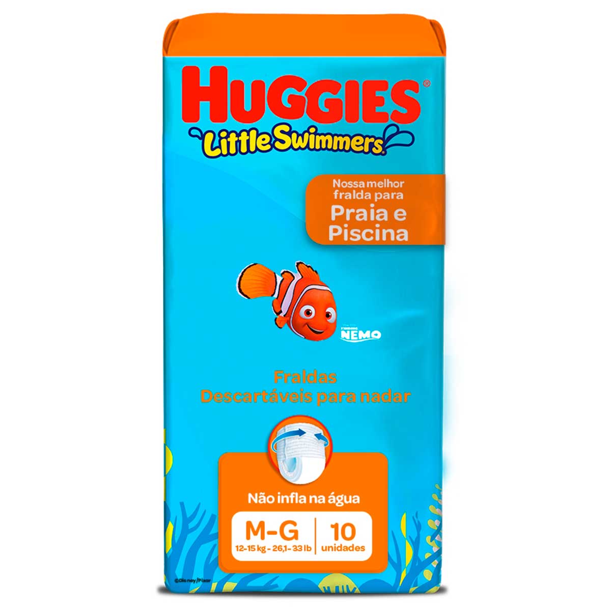 Fralda Huggies Little Swimmers G - 10 Fraldas