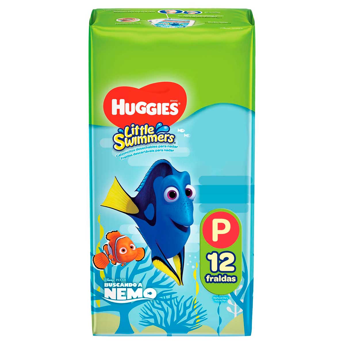 Fralda Huggies Little Swimmers P - 12 Fraldas