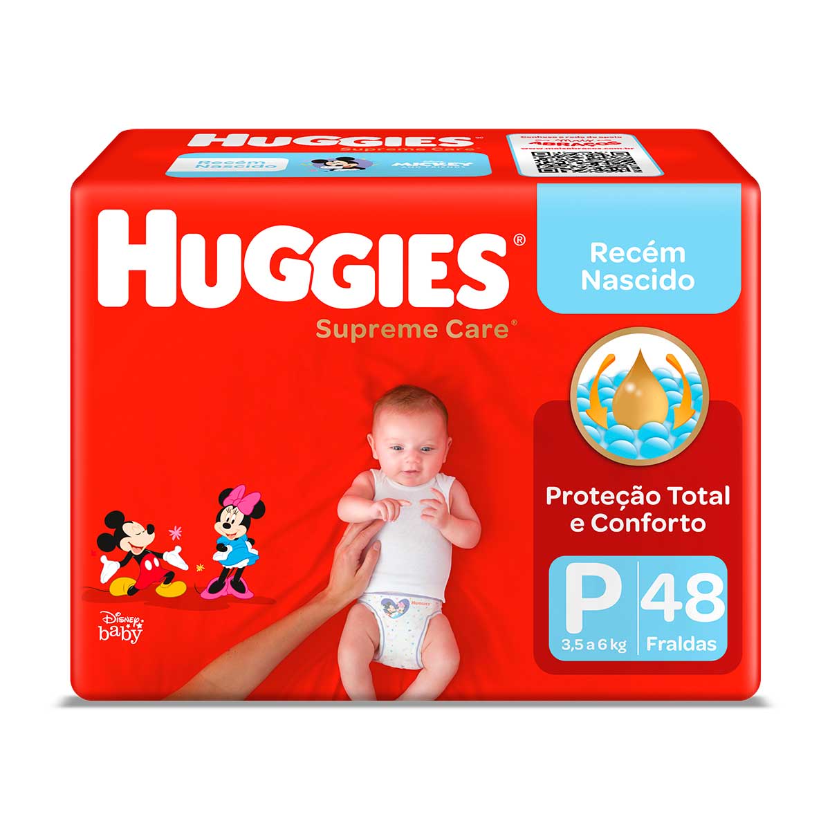 Fralda Huggies Supreme Care P - 48 Fraldas