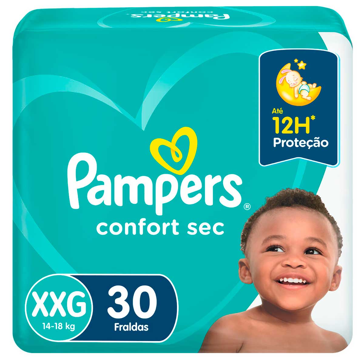 Fralda Pampers Confort Sec XXG 30 unidades