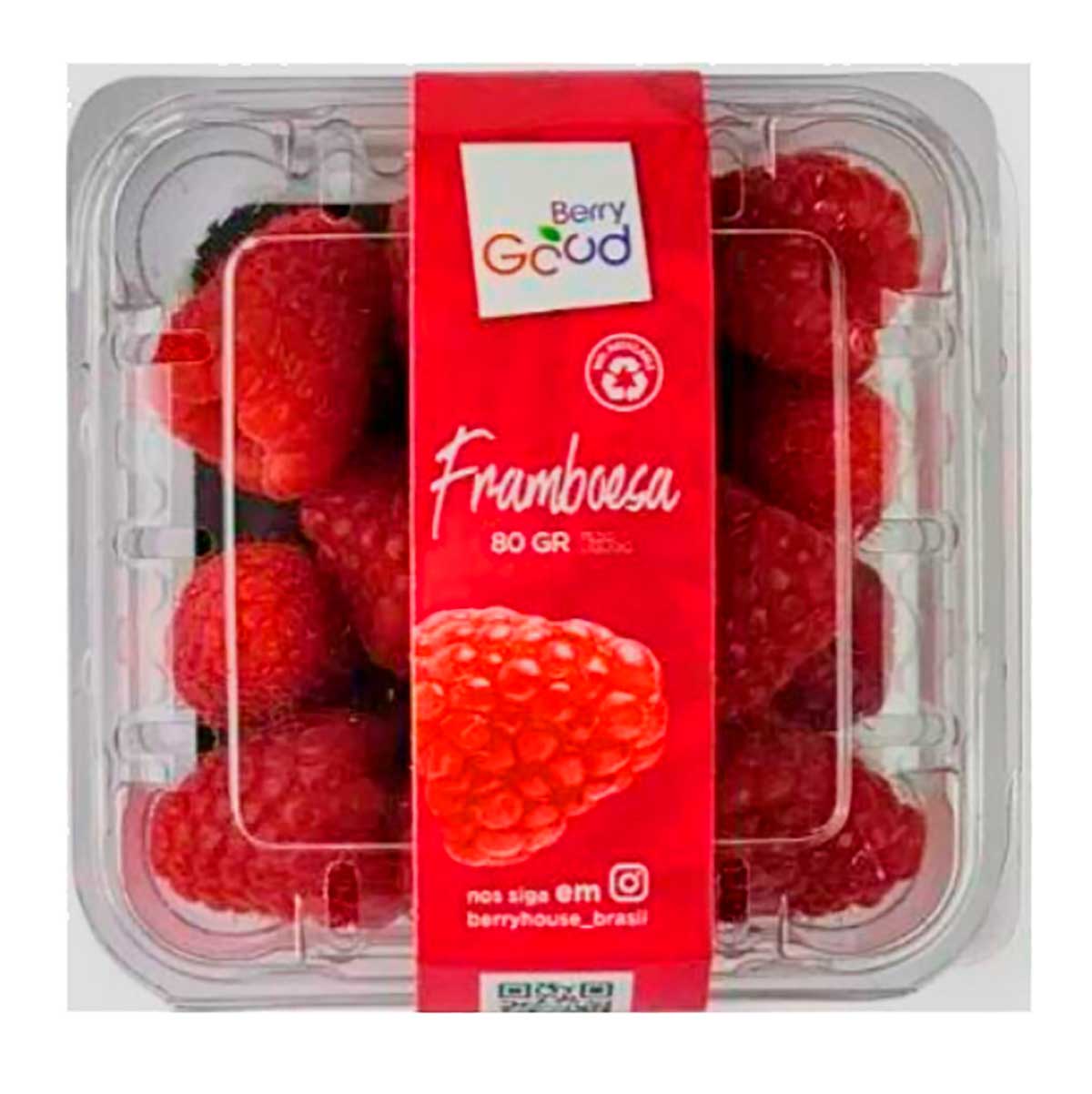 Framboesa Berrygood 80 g