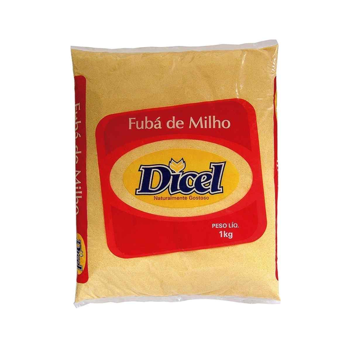 Fubá de Milho Dicel 1 kg