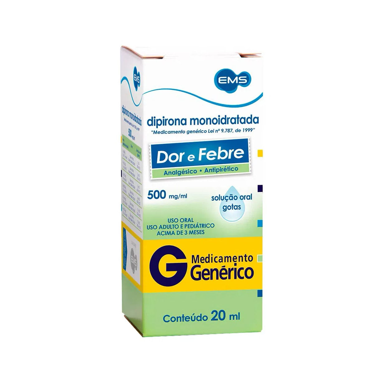 Dipirona em Gotas EMS 20ml