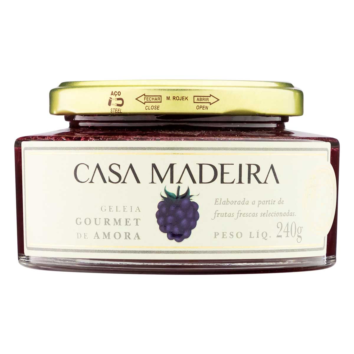 Geléia Sabor Amora Casa Madeira Gourmet 240g