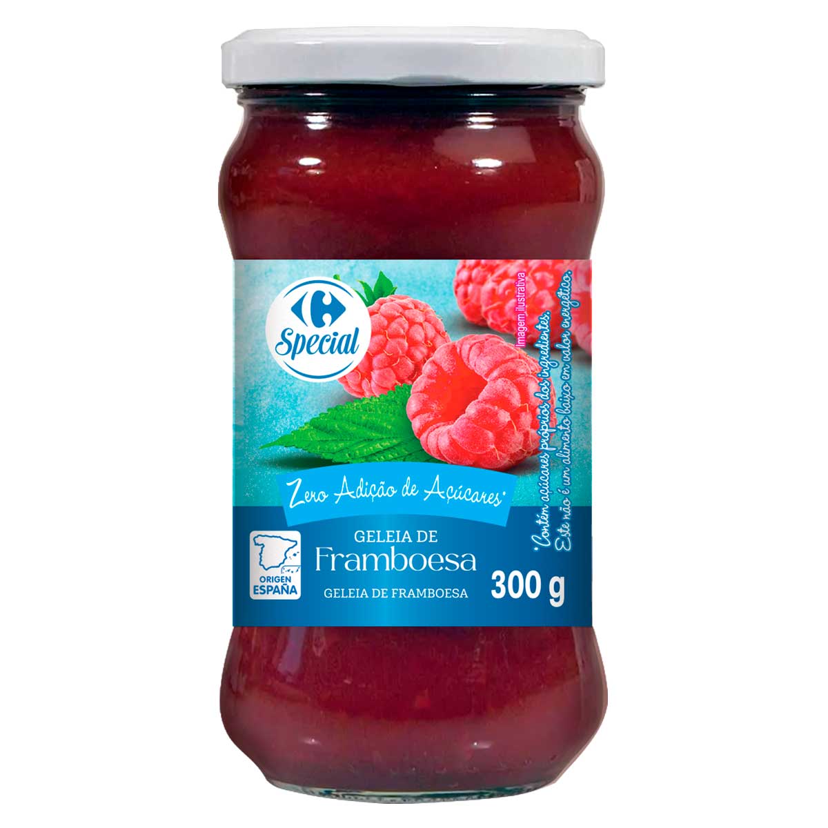 Geleia de Framboesa Diet Carrefour 300 g