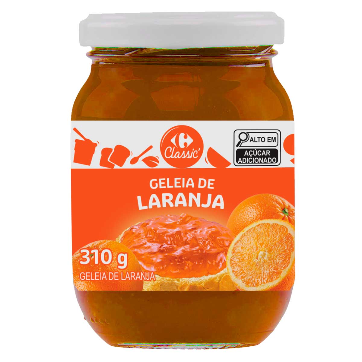 Geléia de Laranja Carrefour Classic 310 g