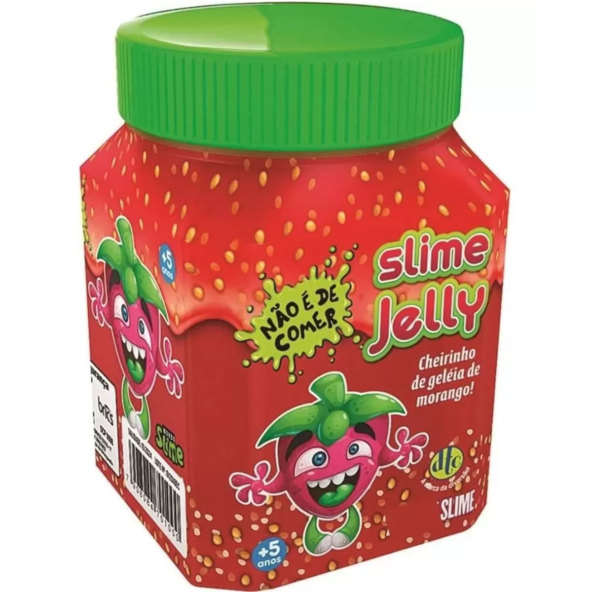 Geleia de Morango com Cheirinho Slime Jelly 300 G Dtc 5208