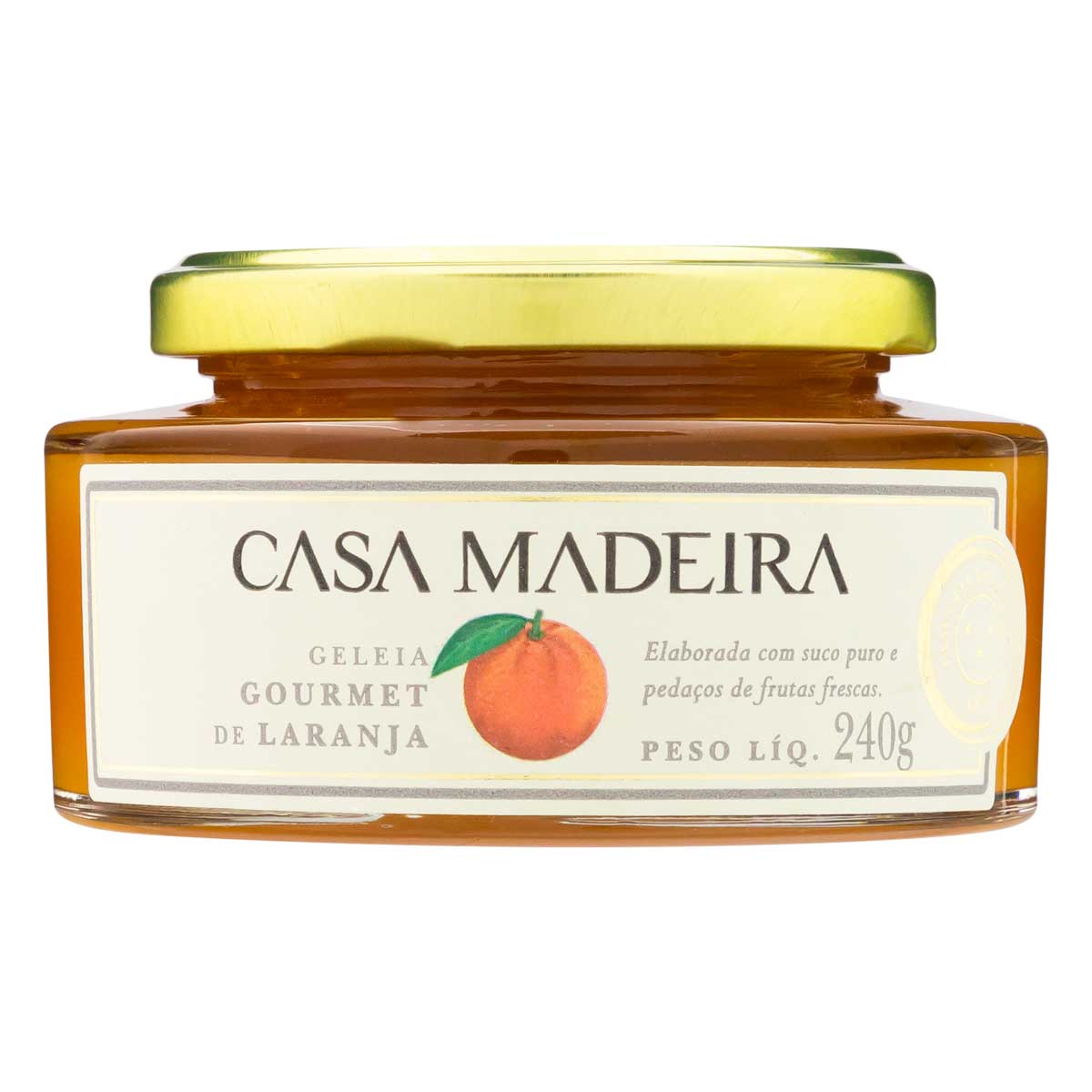 Geléia Sabor Laranja Casa Madeira Gourmet  240g