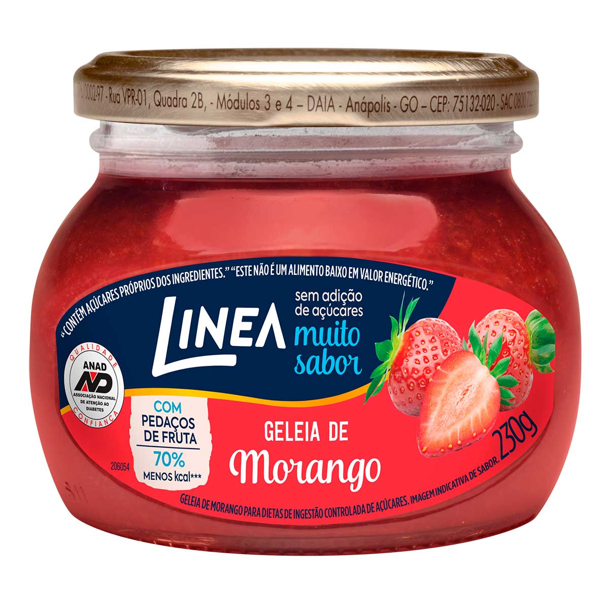 Geléia de Morango Linea 230g