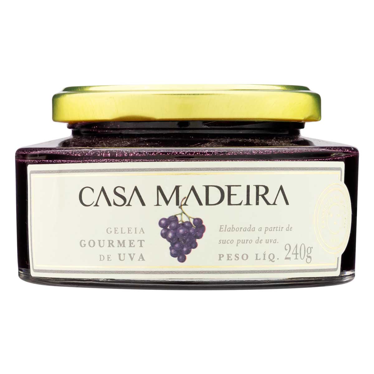 Geléia Sabor Uva Casa Madeira Gourmet 240g