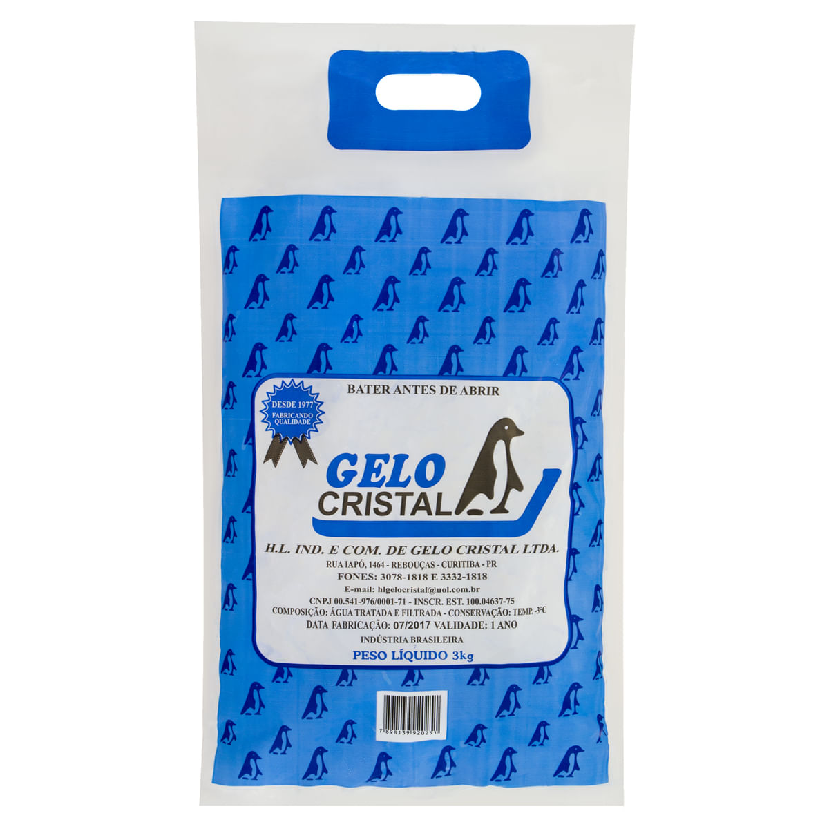 Gelo Cristal 3 kg