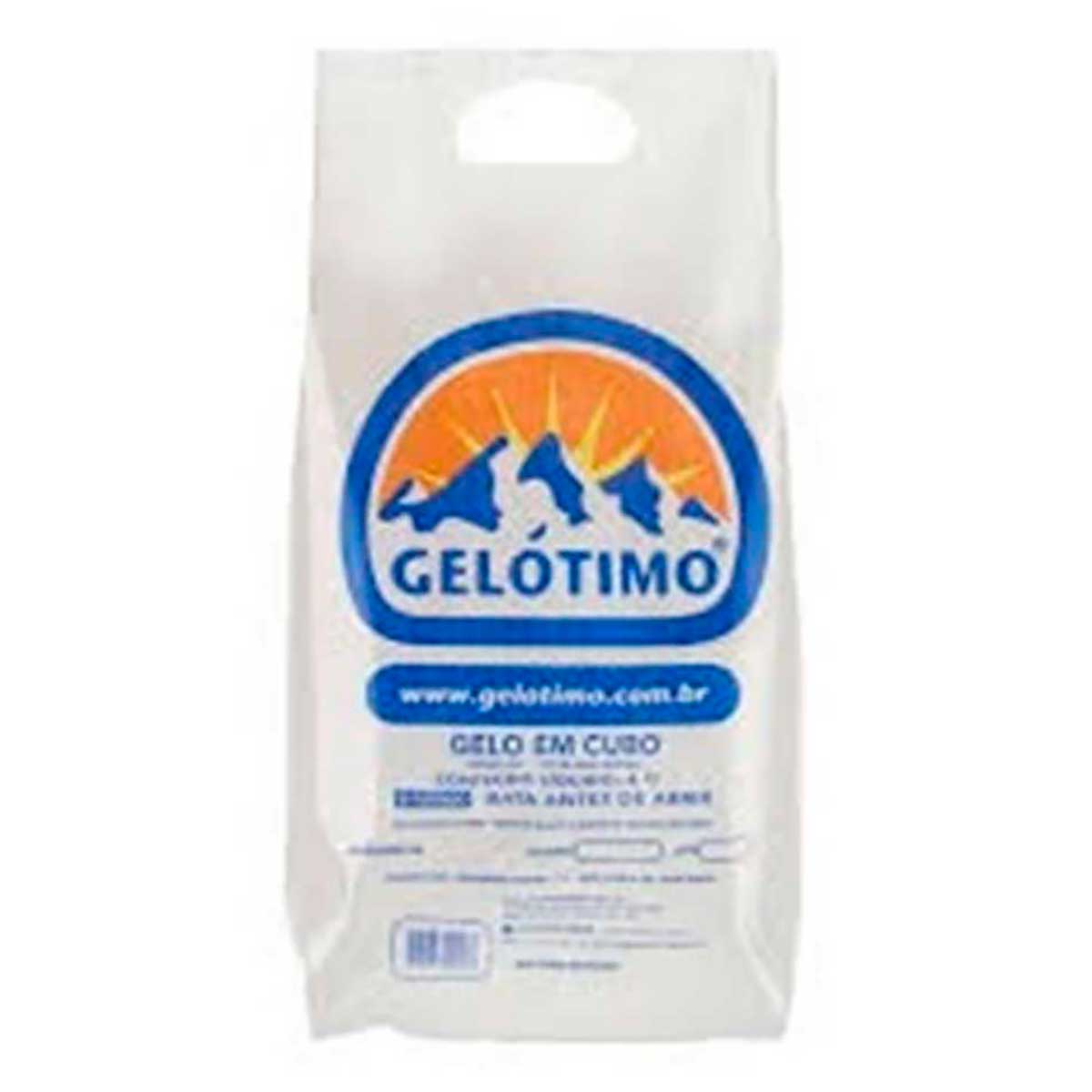 Gelo Cubo Gelotimo 4 Kg