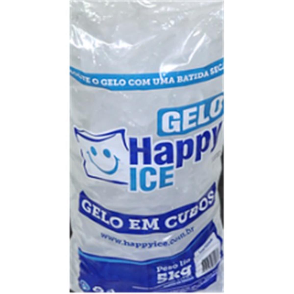 Gelo Cubo Happy Ice 5 Kg