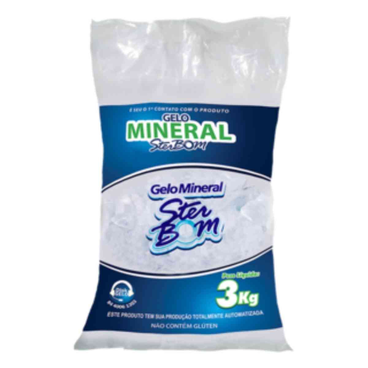 Gelo Mineral Ster Bom 3 kg