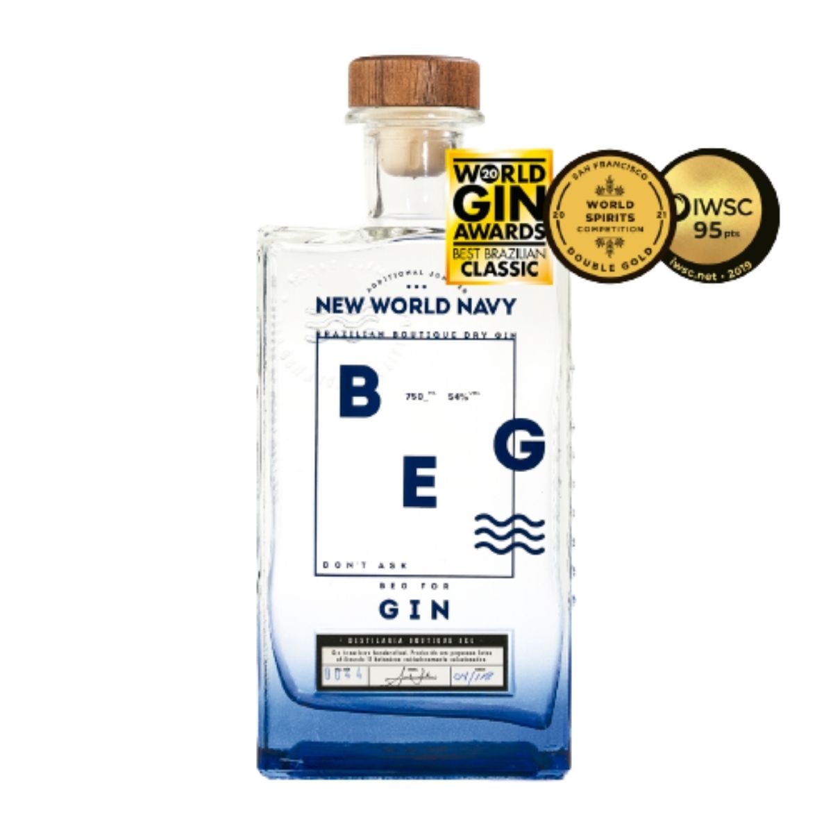 Gin Beg New World Navy 750 ml