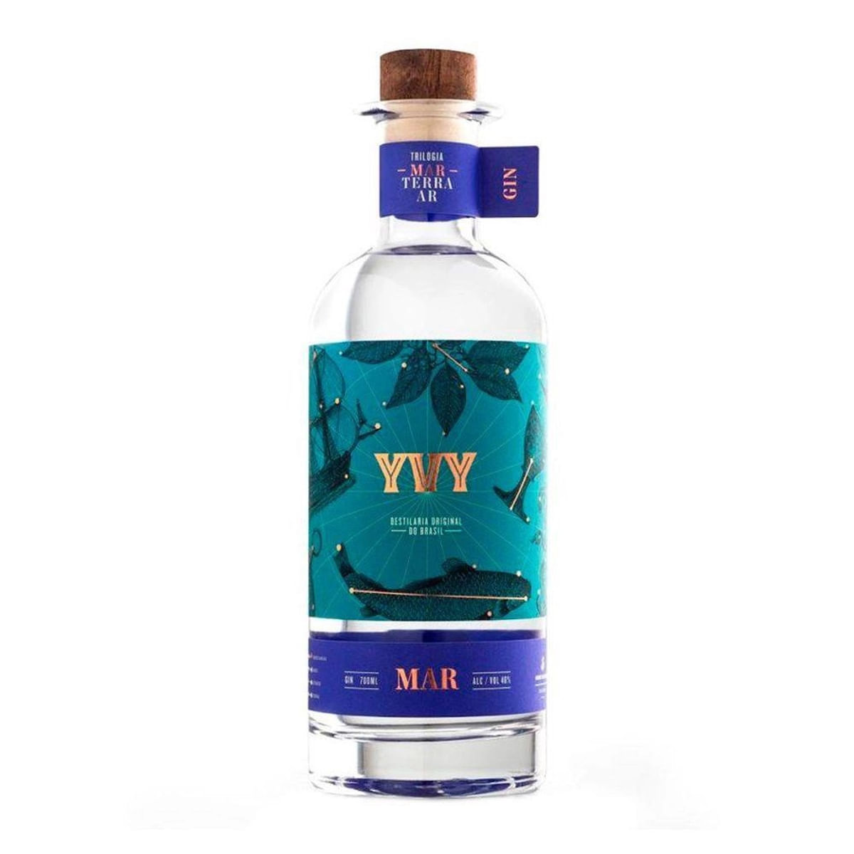 Gin London Dry Mar Ivy 750 Ml