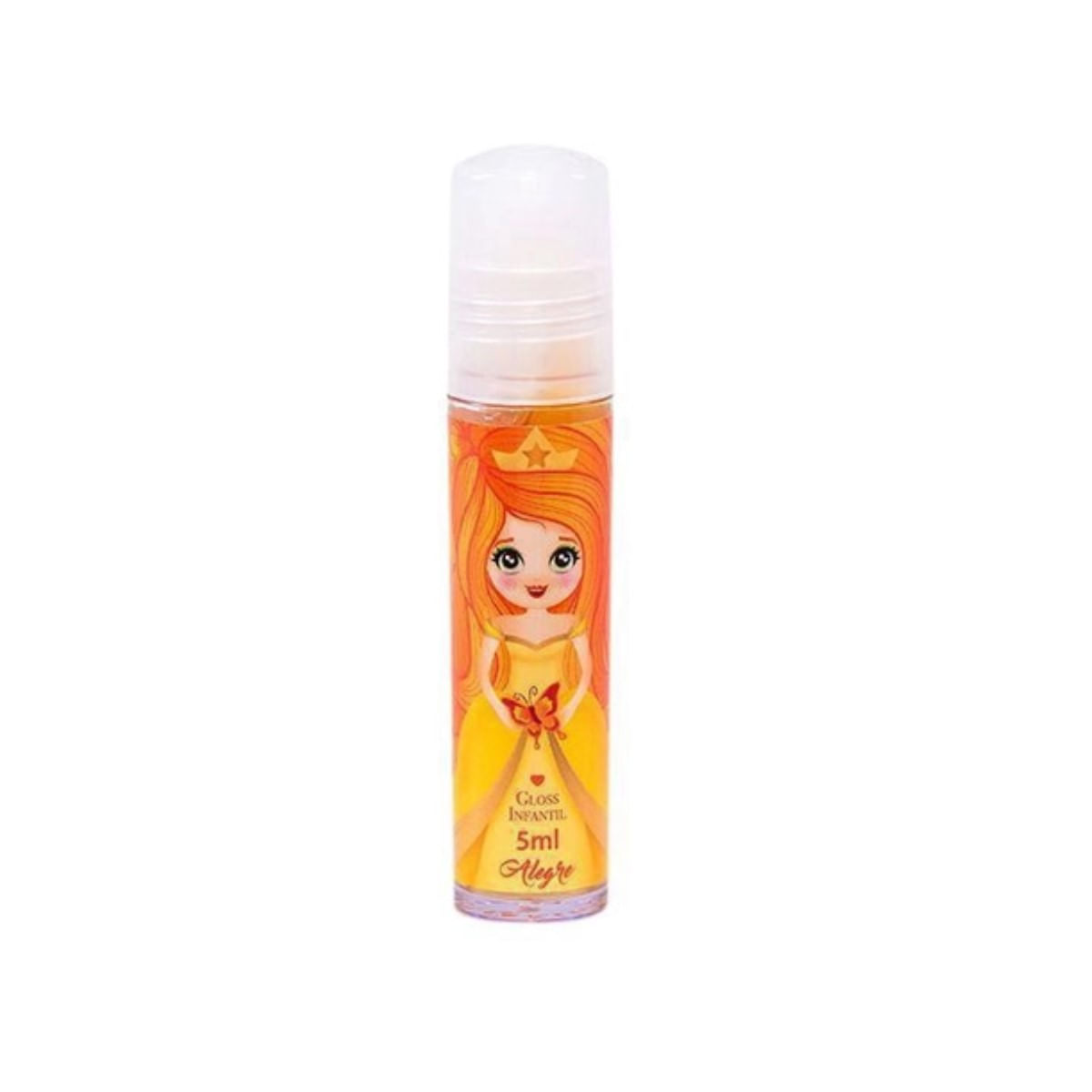 Gloss Infantil Alegre Magia de Princesa 5ml