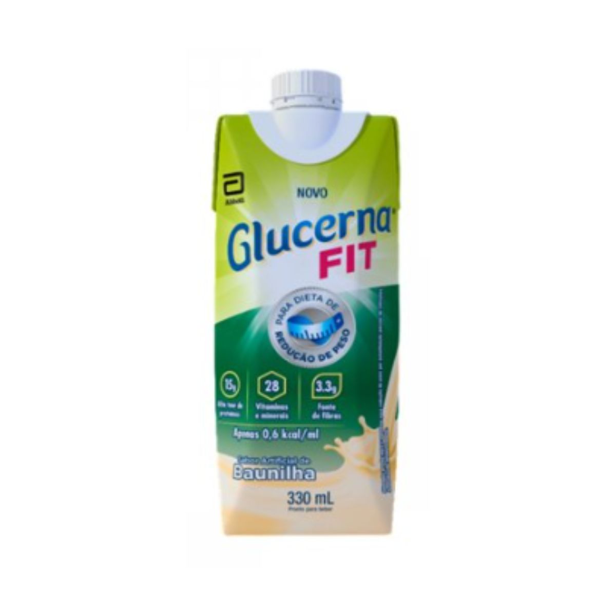 Suplemento Alimentar Glucerna Fit Sabor Baunilha com 330 ml