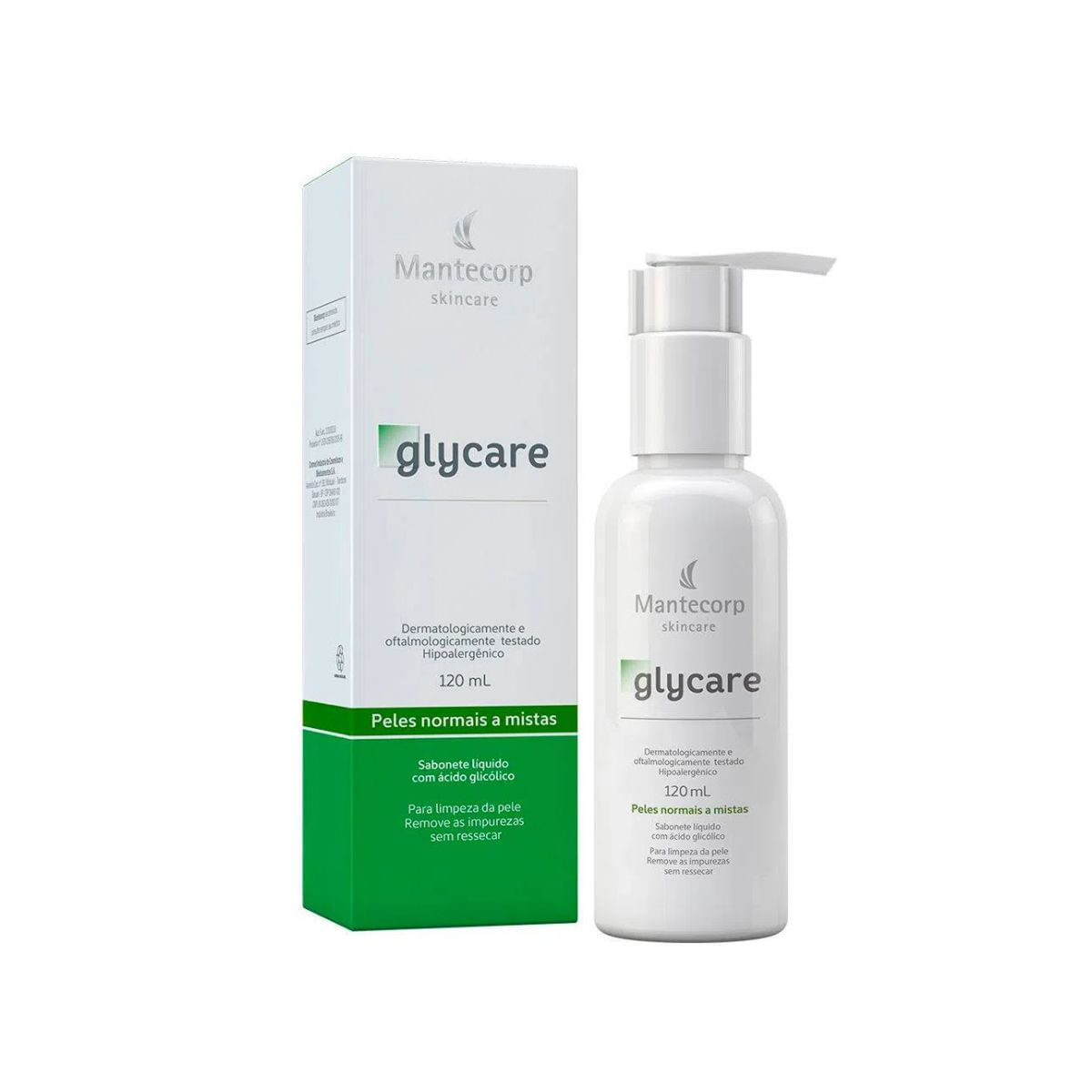 Sabonete liquido Glycare com 120 ml