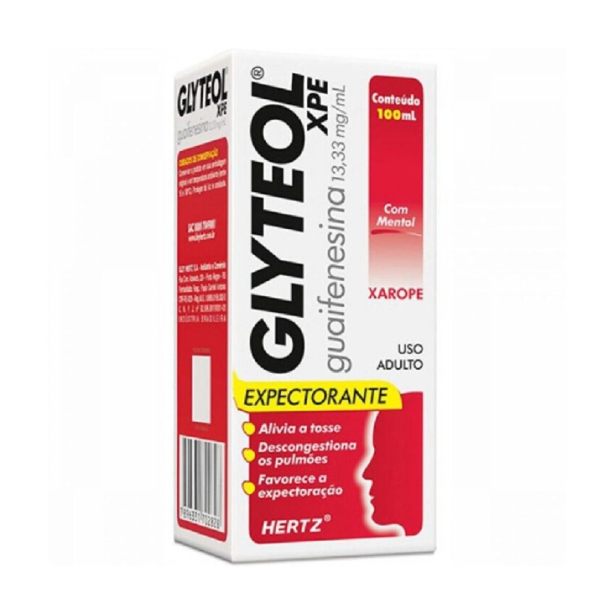 Glyteol Xarope Expectorante Adulto com 100 ml