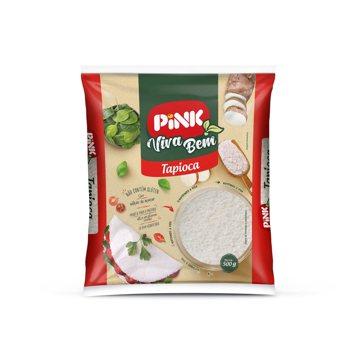 Tapioca Hidratada Pink 500 g