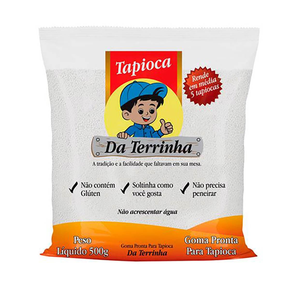 Goma de Tapioca Tradicional da Terrinha 500g