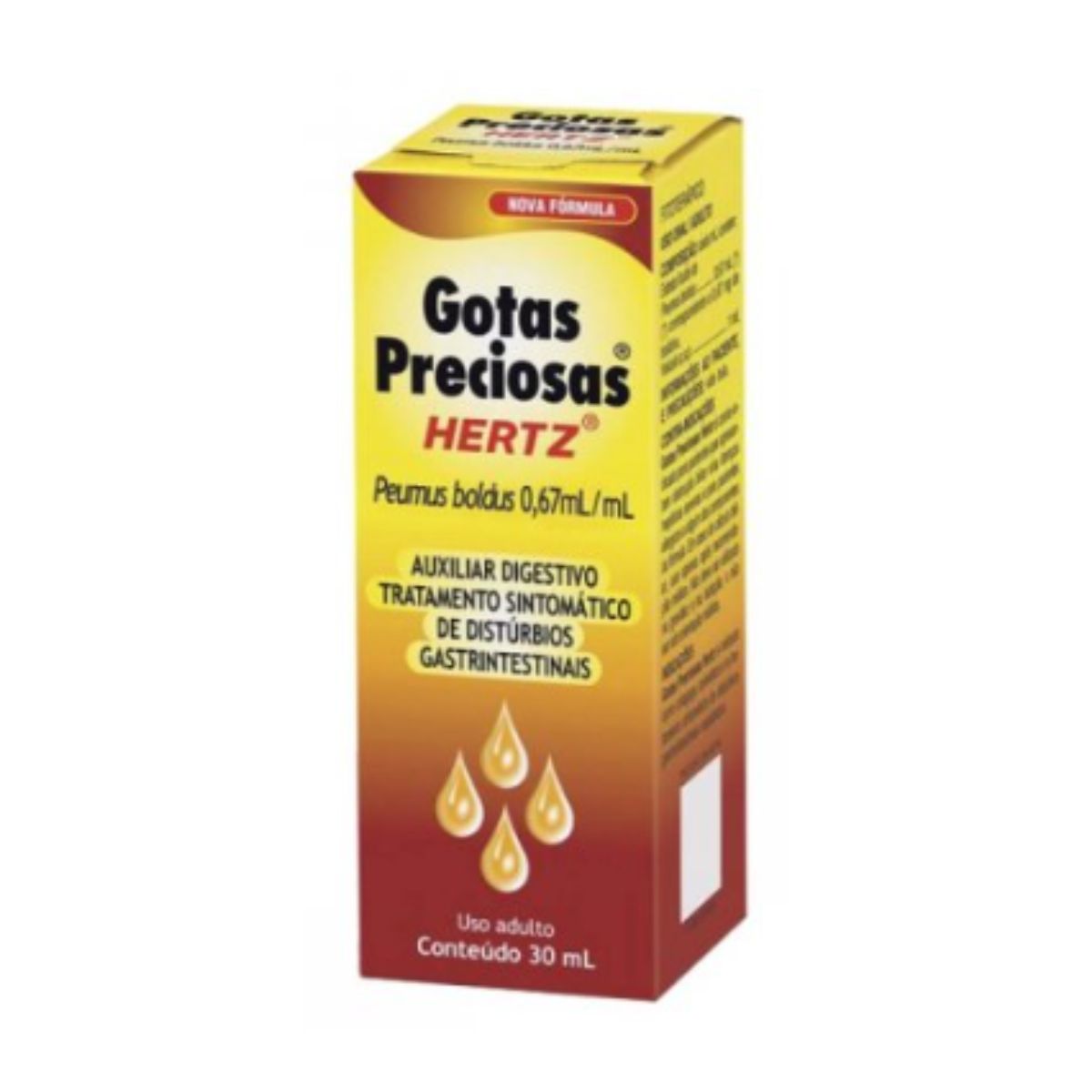 Gotas Preciosas Hertz com 30 ml