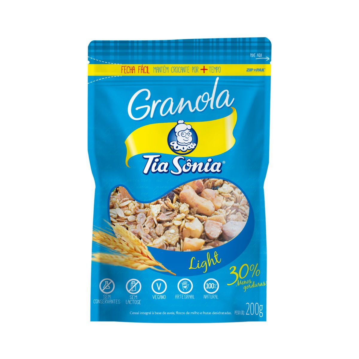 Granola Light Tia Sônia 200 g