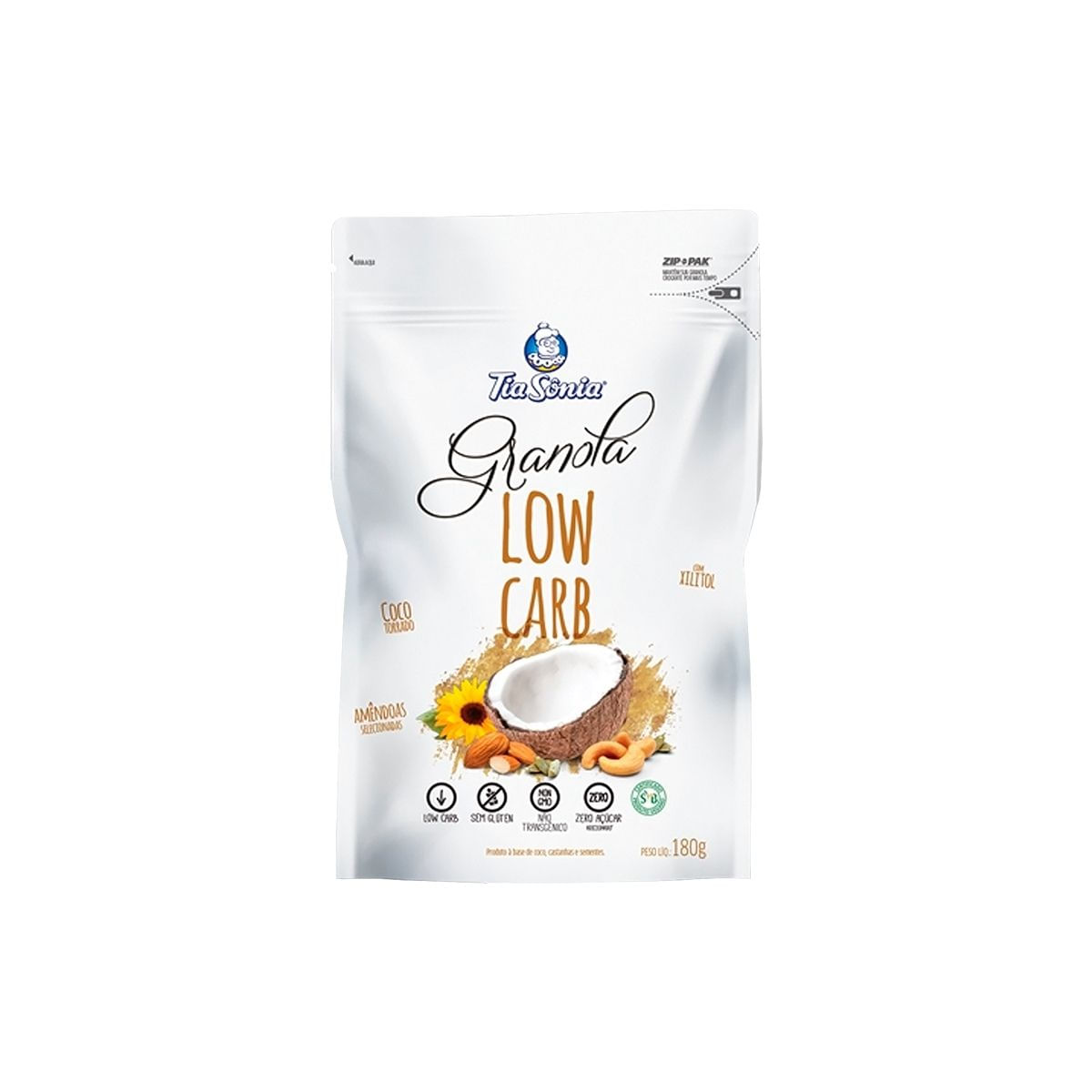 Granola Low Carb Tia Sonia 180 g