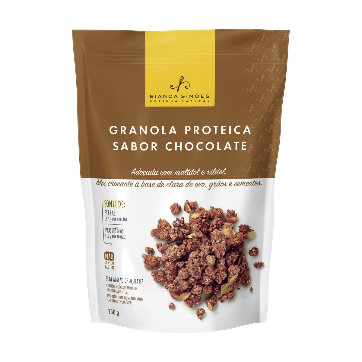 Granola Proteica Chocolate Bianca Simões 150 g