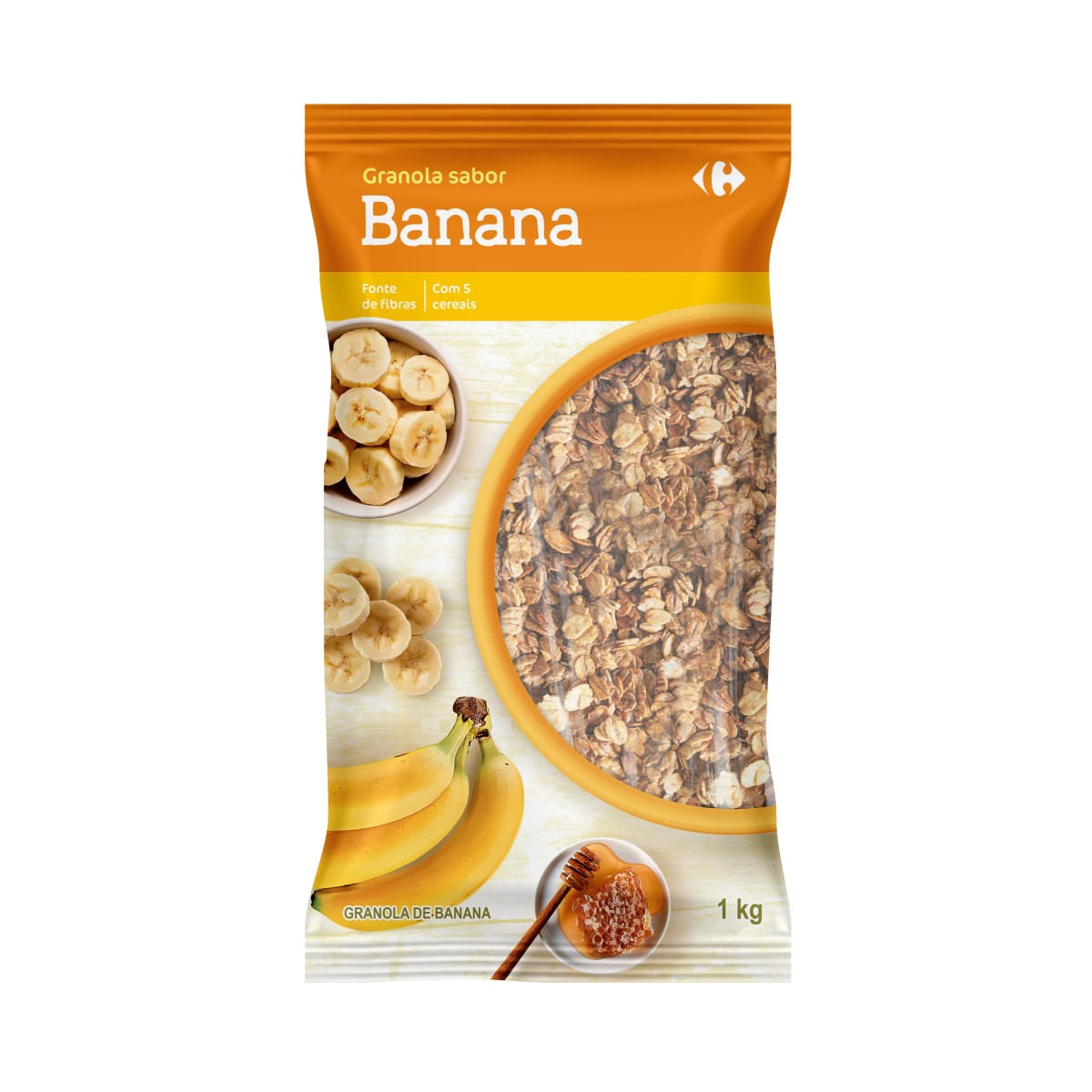 Granola Sabor Banana Carrefour 1 kg