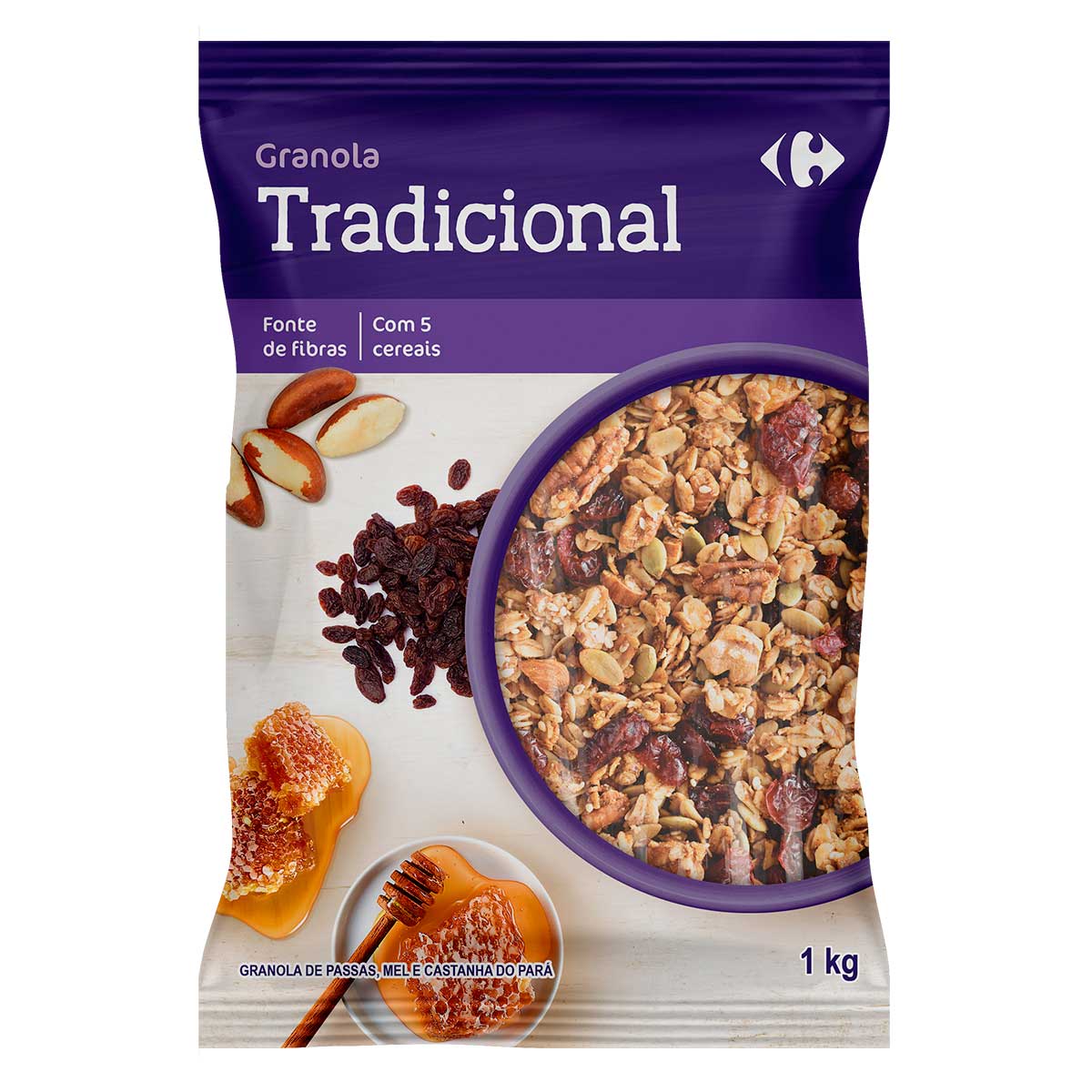 Granola Tradicional Carrefour 1 kg